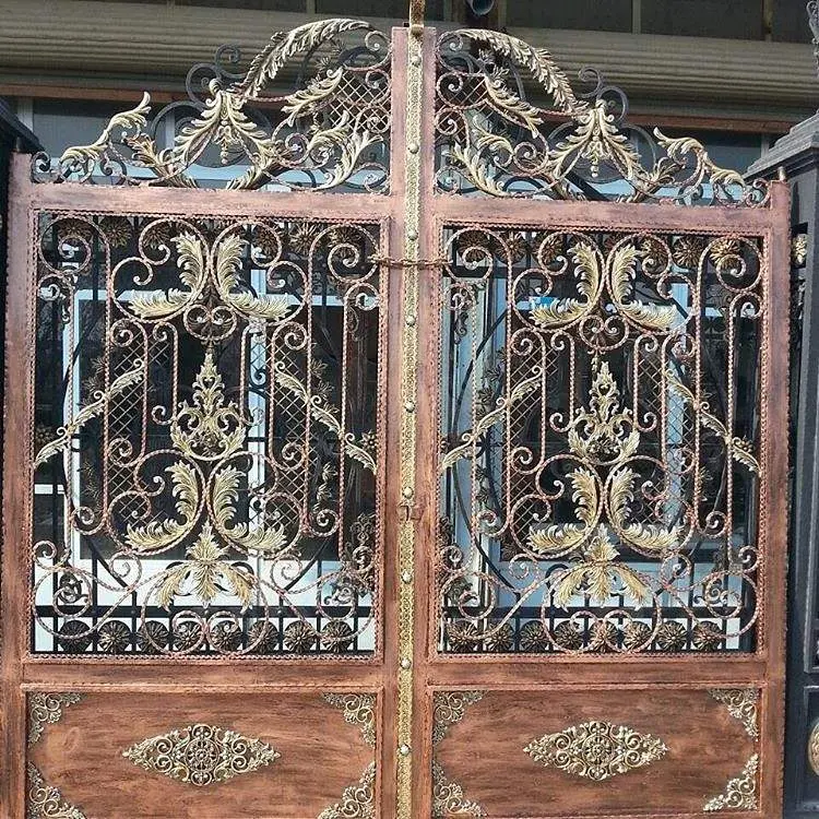 درب فلزی فرفورژه دو لنگه کد ۷۸