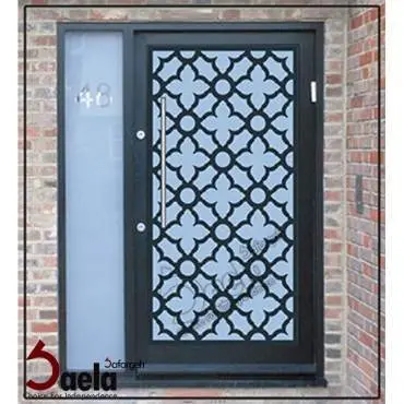 نسل جدید درب فلزی با طرح لیزری کد ۳۱۸