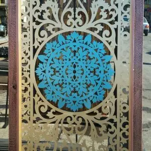 درب فلزی نفر رو با ورق لیزری کد ۸۸ 2 درب فلزی نفر رو با ورق لیزری کد ۸۸