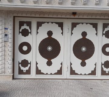 درب فلزی دو لنگه کد ۱۰۴