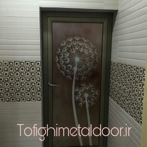 درب فلزی نفر رو با ورق لیزری کد ۴۴۳