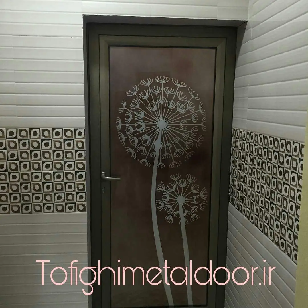 درب فلزی نفر رو با ورق لیزری کد ۴۴۳