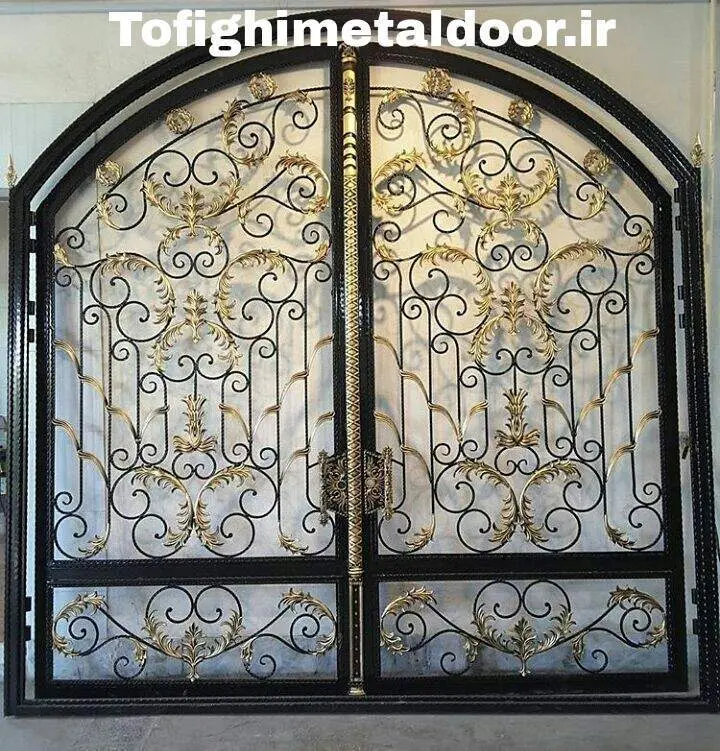 درب دو لنگه فرفورژه کد ۴۵۰