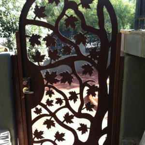 درب فلزی طرح لیزری کد ۵۰۴