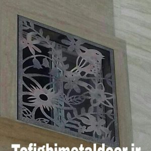 نرده فلزی با طرح لیزری کد ۵۱۹