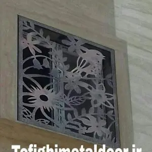 نرده فلزی با طرح لیزری کد ۵۱۹ 1 نرده فلزی با طرح لیزری کد ۵۱۹