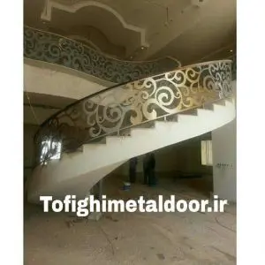 نرده فلزی طرح لیزری کد ۵۳۱ 1 نرده فلزی طرح لیزری کد ۵۳۱