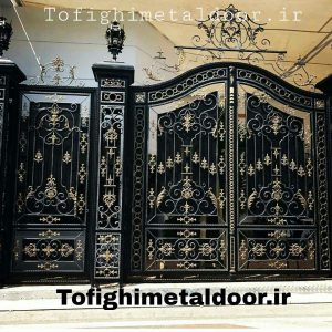 مدل درب فلزی دو لنگه و نفر رو کد ۵۴۹