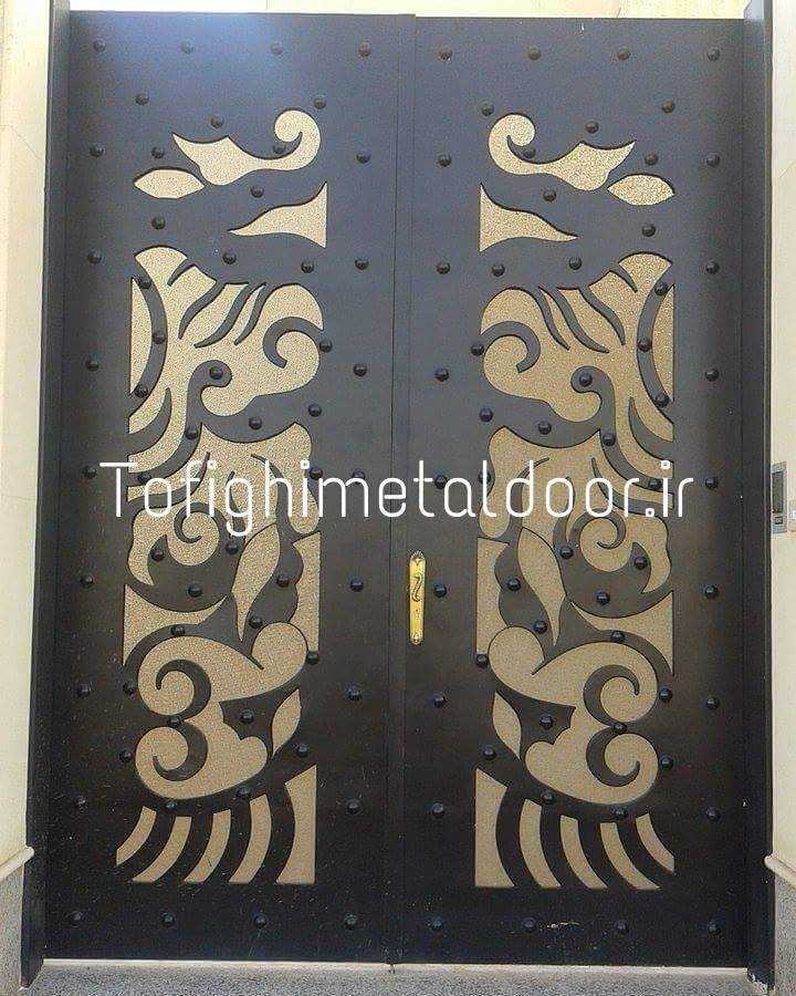 درب دو لنگه طرح لیزری کد ۶۹۷