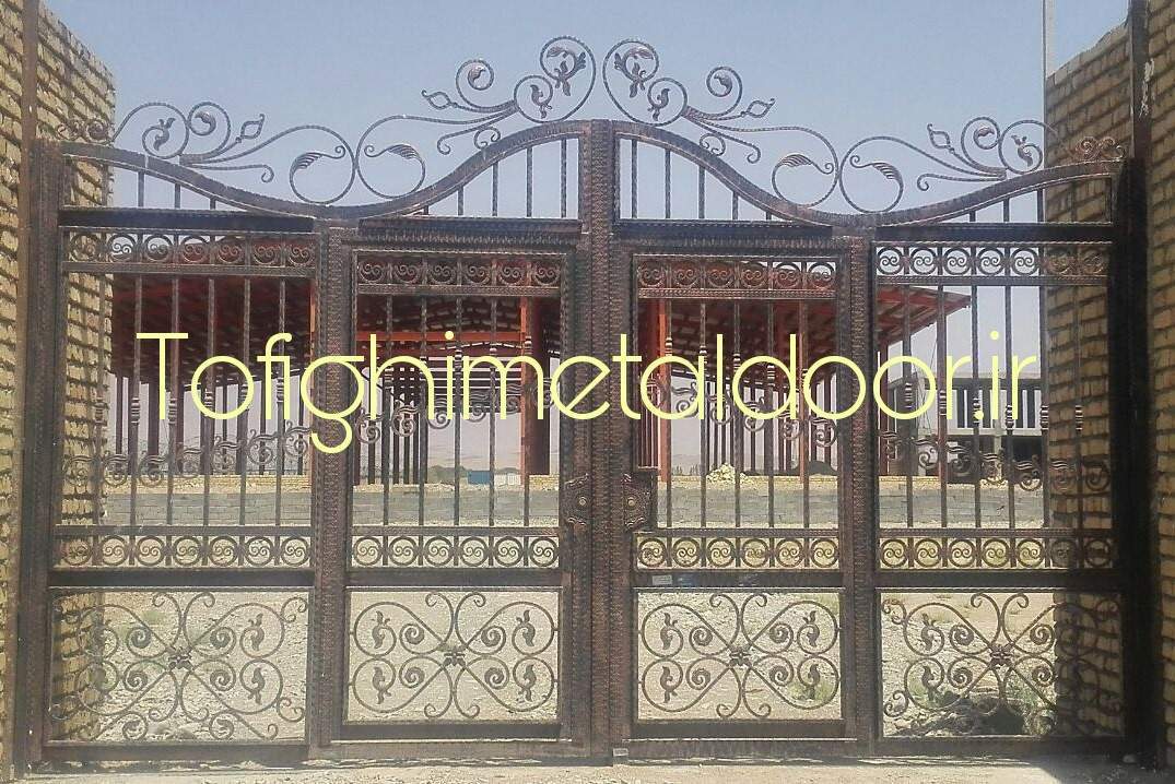درب فلزی دو لنگه کد ۶۷