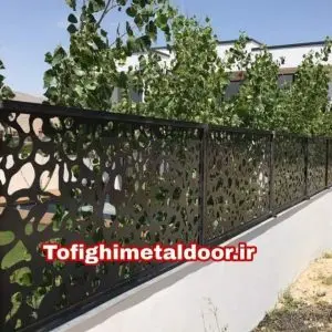 حفاظ فلزی روی دیوار طرح لیزری کد ۱۱۶ 2 حفاظ فلزی روی دیوار طرح لیزری کد ۱۱۶