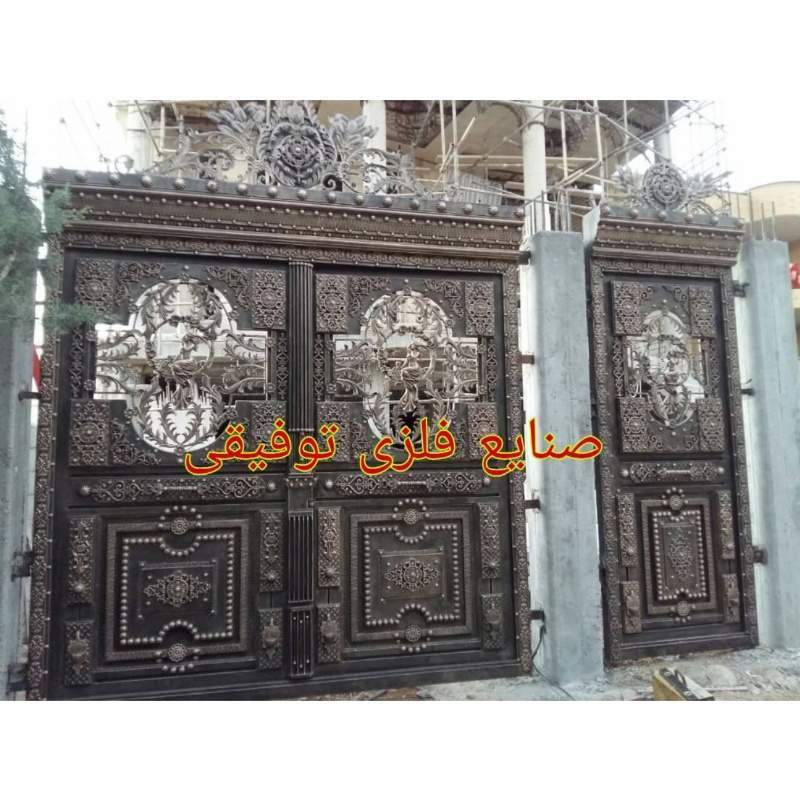 درب فلزی فرفورژه لوکس کد ۳۷۲ 1 5102019213629