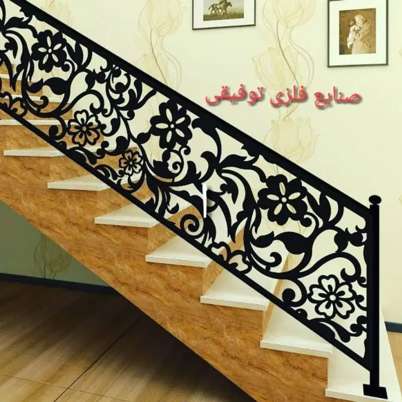 نرده فلزی راه پله طرح cnc کد ۷۴۱ 1 IMG 20190915 211037 916