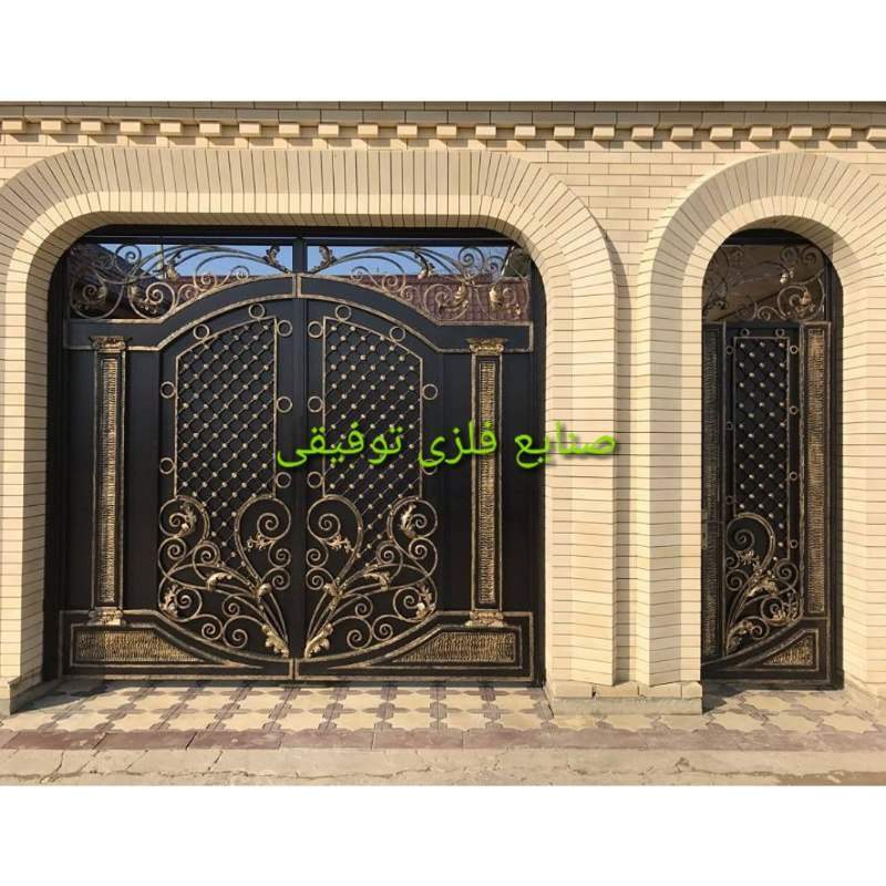درب فلزی دولنگه به همراه درب پیاده رو کد ۷۴۶ 1 IMG 20190916 221446 446