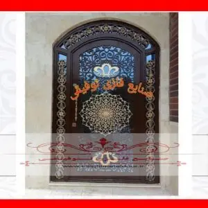 درب فلزی cnc کد ۳۵۹ 2 درب فلزی cnc