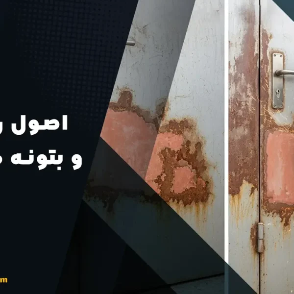 0 تا 100 اصول رنگ کاری و بتونه درب فلزی