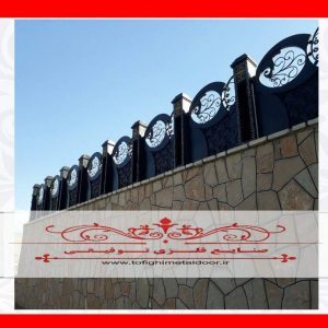 نرده فرفورژه طرح فشم