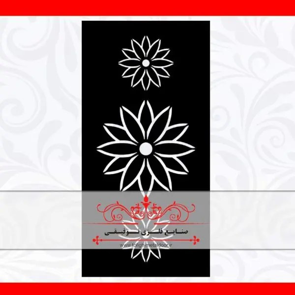 ورق برش لیزر طرح گلریز
