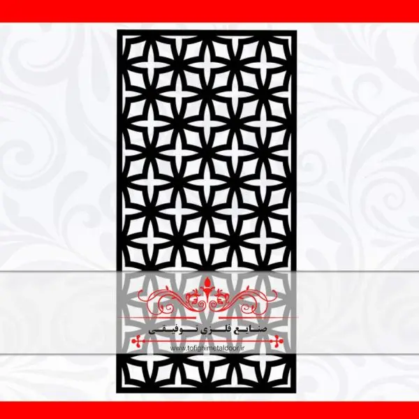 ورق برش لیزر طرح آرنیکا