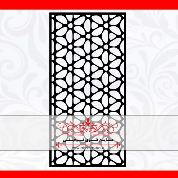 ورق برش لیزر طرح نوژان
