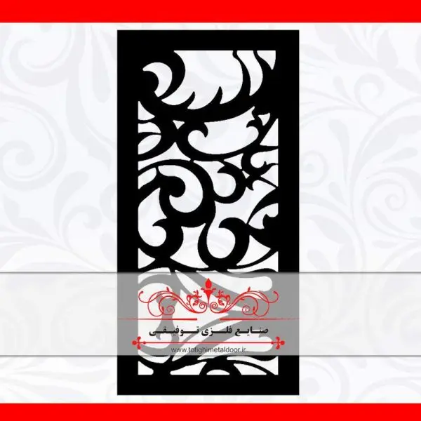 ورق برش لیزر طرح نیکا