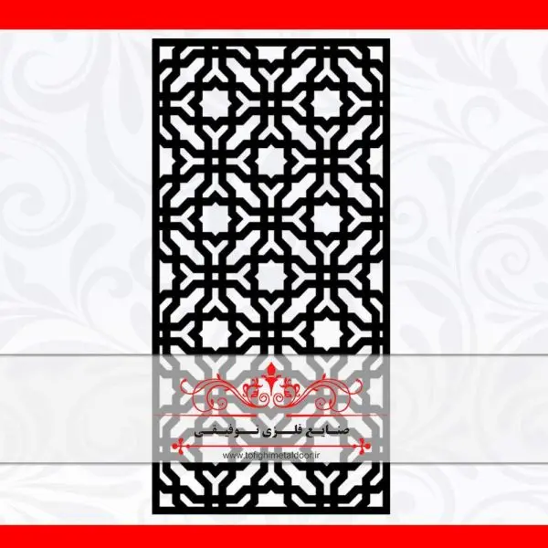 ورق برش لیزر طرح آذرخش