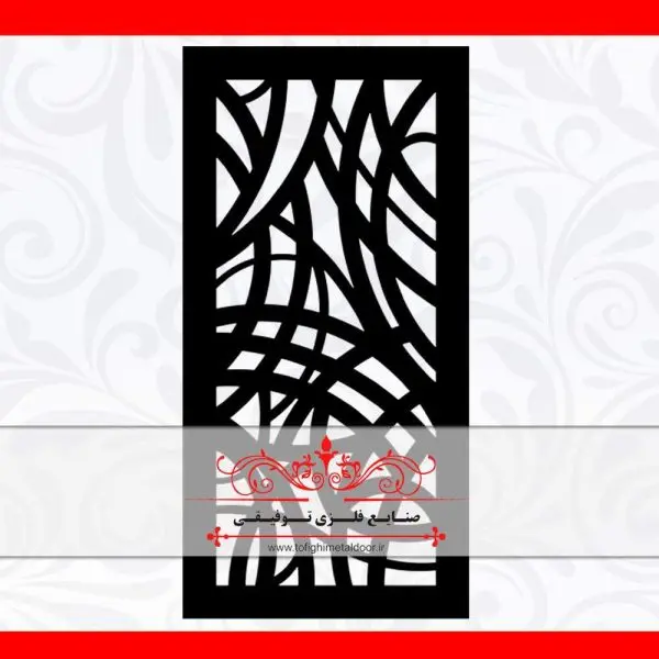 ورق برش لیزر طرح پیچک