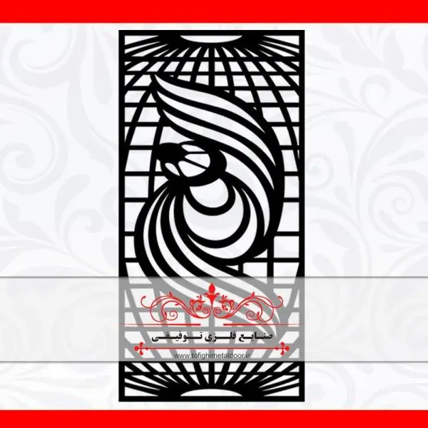 ورق برش لیزر طرح آراز