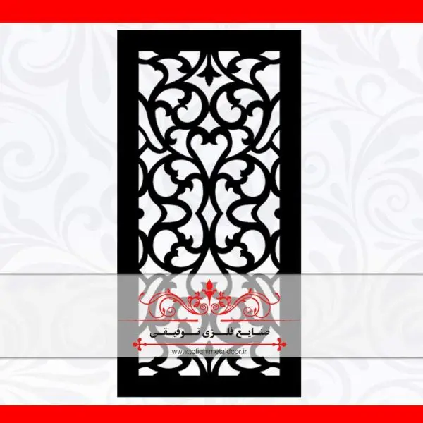 ورق برش لیزر طرح زانیار