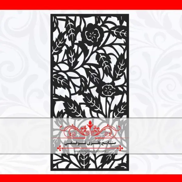 ورق برش لیزر طرح شاخسار