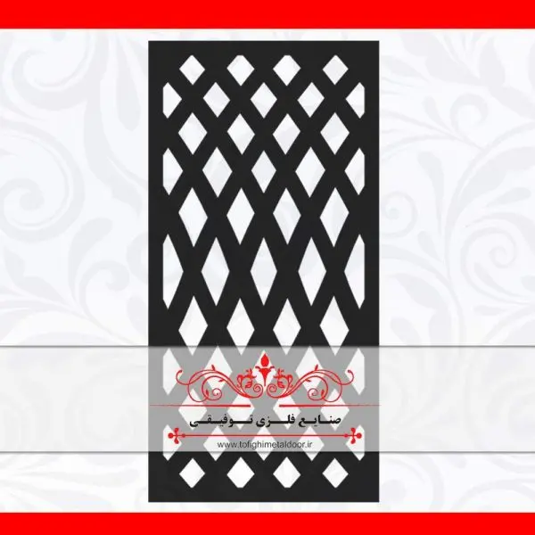 ورق برش لیزر طرح حصیر