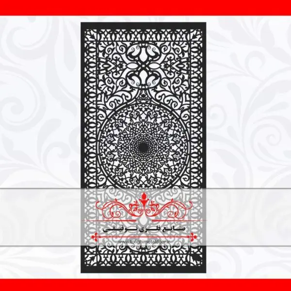 ورق برش لیزر طرح عقیق2