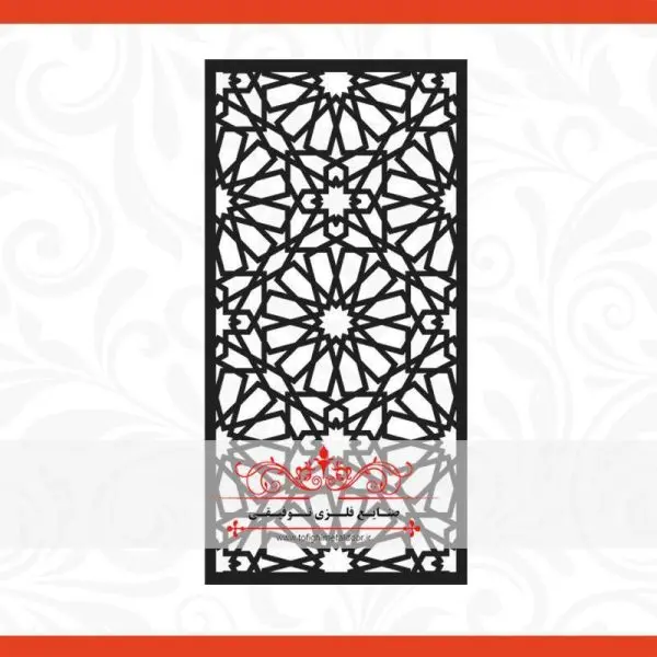 ورق برش لیزر طرح مینا