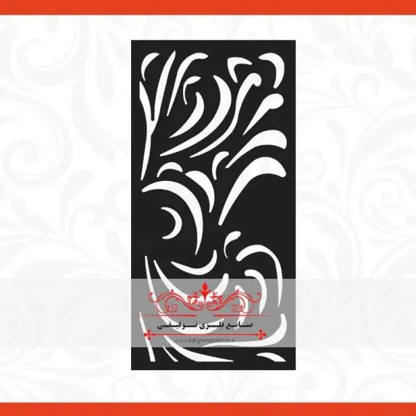 ورق برش لیزر طرح نور