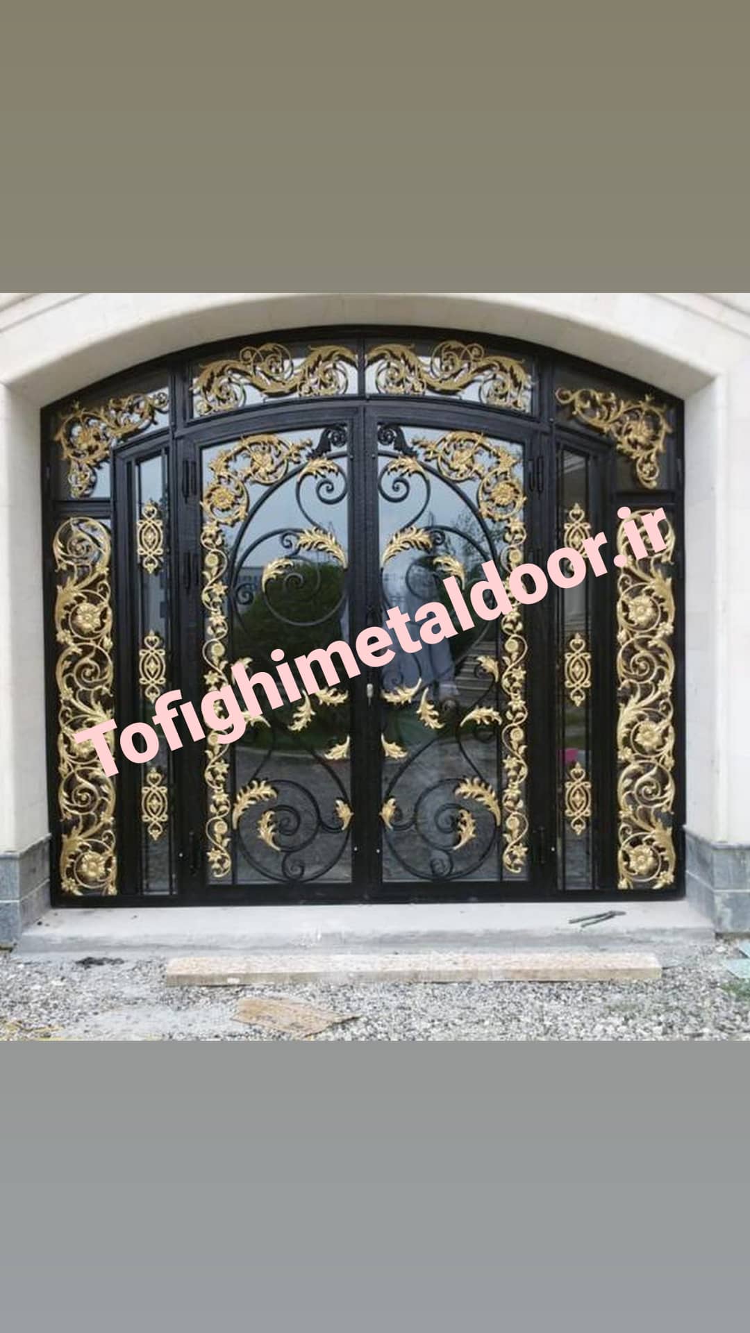 قیمت ساخت و تولید درب فلزی حیاط و درب فلزی پارکینگ