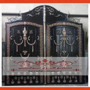 درب فرفورژه دو لنگه طرح کراوات کد ۹۰۸ 2 PicsArt 02 20 10.27.17