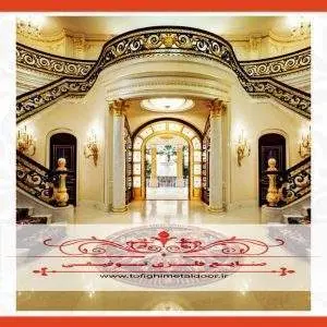 نرده فرفورژه کد ۹۱۴ 1 نرده فرفورژه