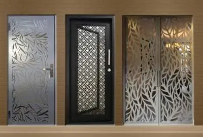 درب فلزی لیزری