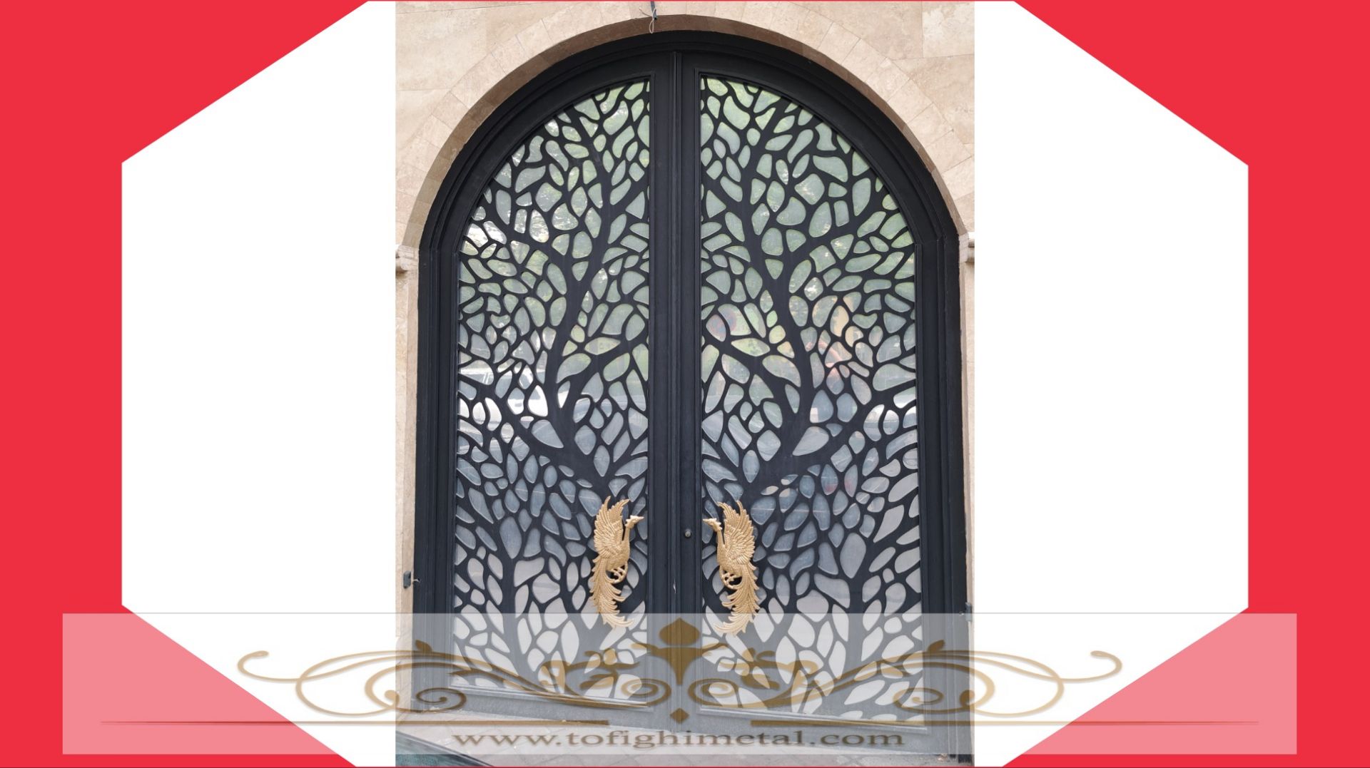 درب حیاط در بندرعباس