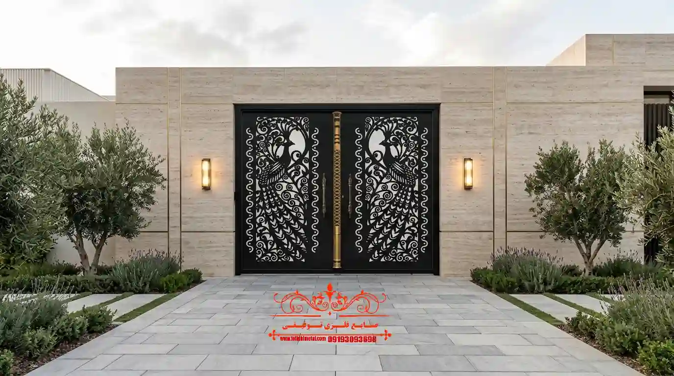 درب برش لیزری در تبریز 3 درب پارکینگ در اراک