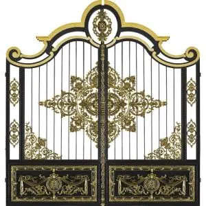درب فرفورژه دو لنگه گل آرا شمالی کد ۳۸۵۰ 2 درب گل آرا شمالی کد ۳۸۵۰