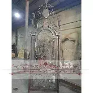 درب تک لنگه فرفورژه ویلایی کد ۹۷۳ 2 درب تک لنگه فرفورژه ویلایی
