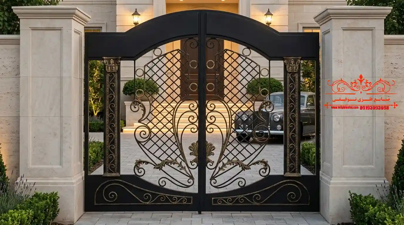 درب فرفورژه در بندر عباس 1 درب فرفورژه در بندر عباس