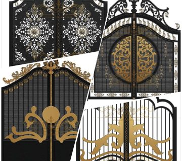 درب دو لنگه و تک لنگه ویلایی