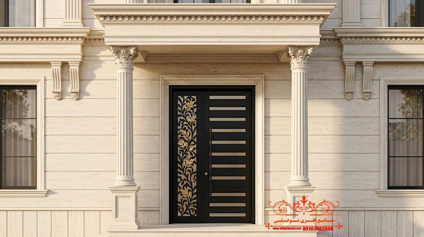 درب حیاط در ایلام