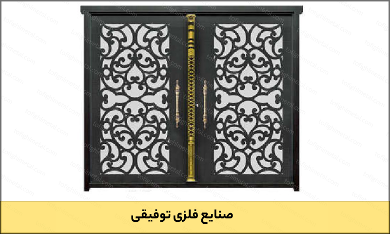 درب دو لنگه لیزری کد 21128