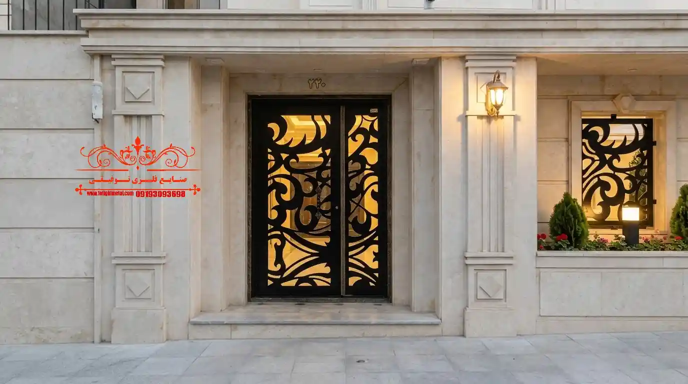 درب برش لیزری در شیراز 4 درب لیزری در مشهد