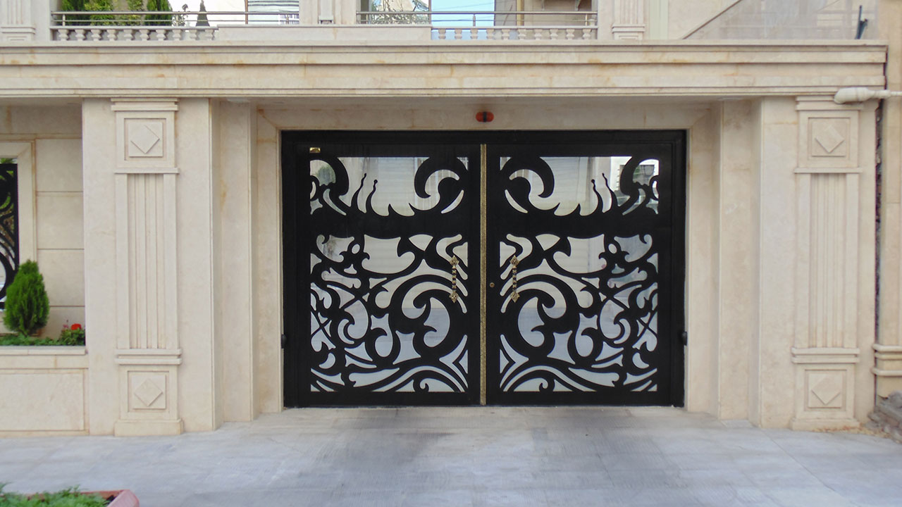 درب پارکینگ لیزری
