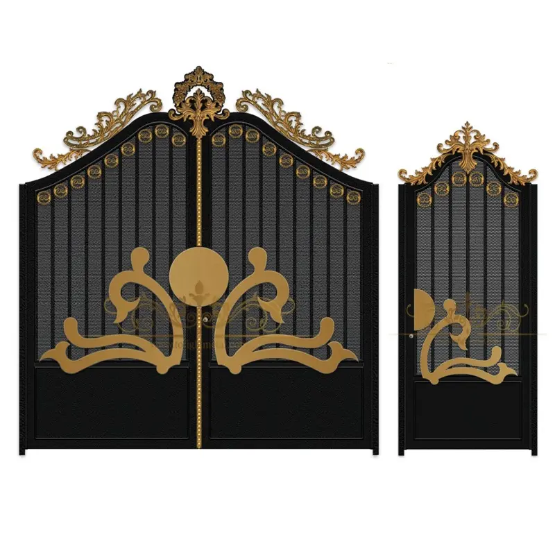 درب حیاط تاجدار طرح نازنین 3 درب حیاط نازنین