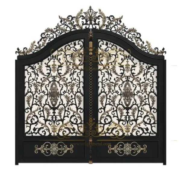 درب فرفورژه حیاط لاله